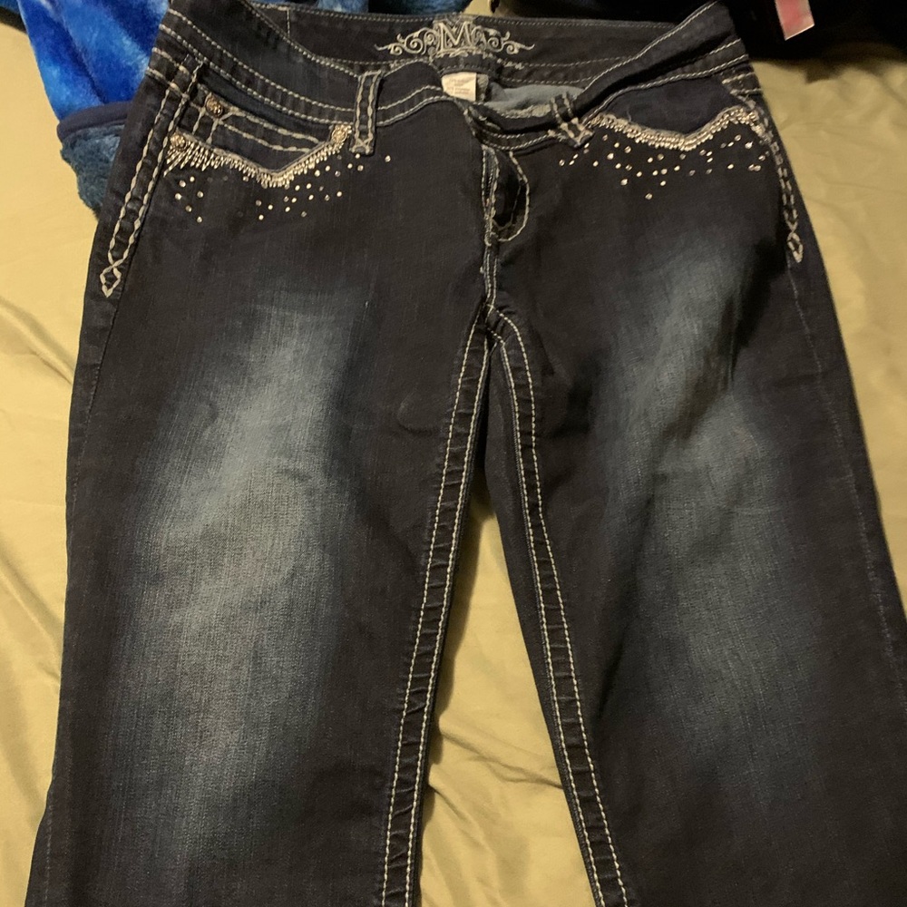 NWOT bling capris
